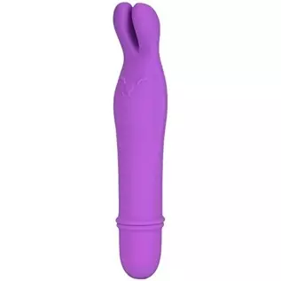CalExotics Shane’s World Bedtime Bunny - Waterproof Bullet Vibrator - Adult Toys for Couples - Pocket Vibrator with Rabbit Tip -