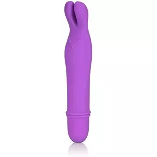 CalExotics Shane’s World Bedtime Bunny - Waterproof Bullet Vibrator - Adult Toys for Couples - Pocket Vibrator with Rabbit Tip -