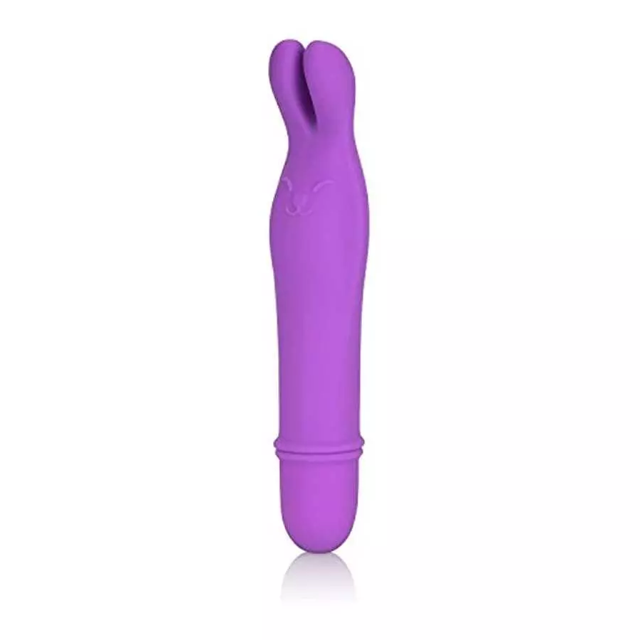 CalExotics Shane’s World Bedtime Bunny - Waterproof Bullet Vibrator - Adult Toys for Couples - Pocket Vibrator with Rabbit Tip -