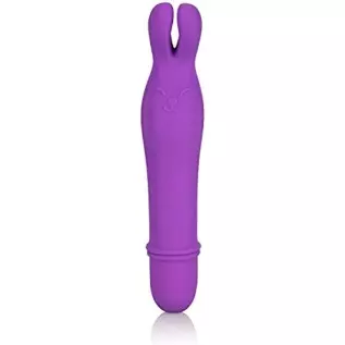 CalExotics Shane’s World Bedtime Bunny - Waterproof Bullet Vibrator - Adult Toys for Couples - Pocket Vibrator with Rabbit Tip -