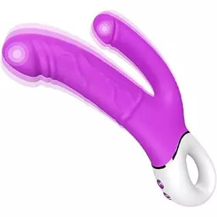 J·muid G Spot Vibrator, Simulate The Real Texture of A Dildo , Soft Silicone Powerful Vibrating Massagers for Clitoral Vagina an