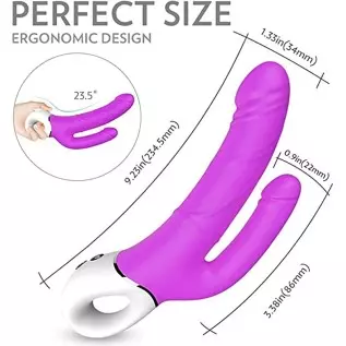 J·muid G Spot Vibrator, Simulate The Real Texture of A Dildo , Soft Silicone Powerful Vibrating Massagers for Clitoral Vagina an
