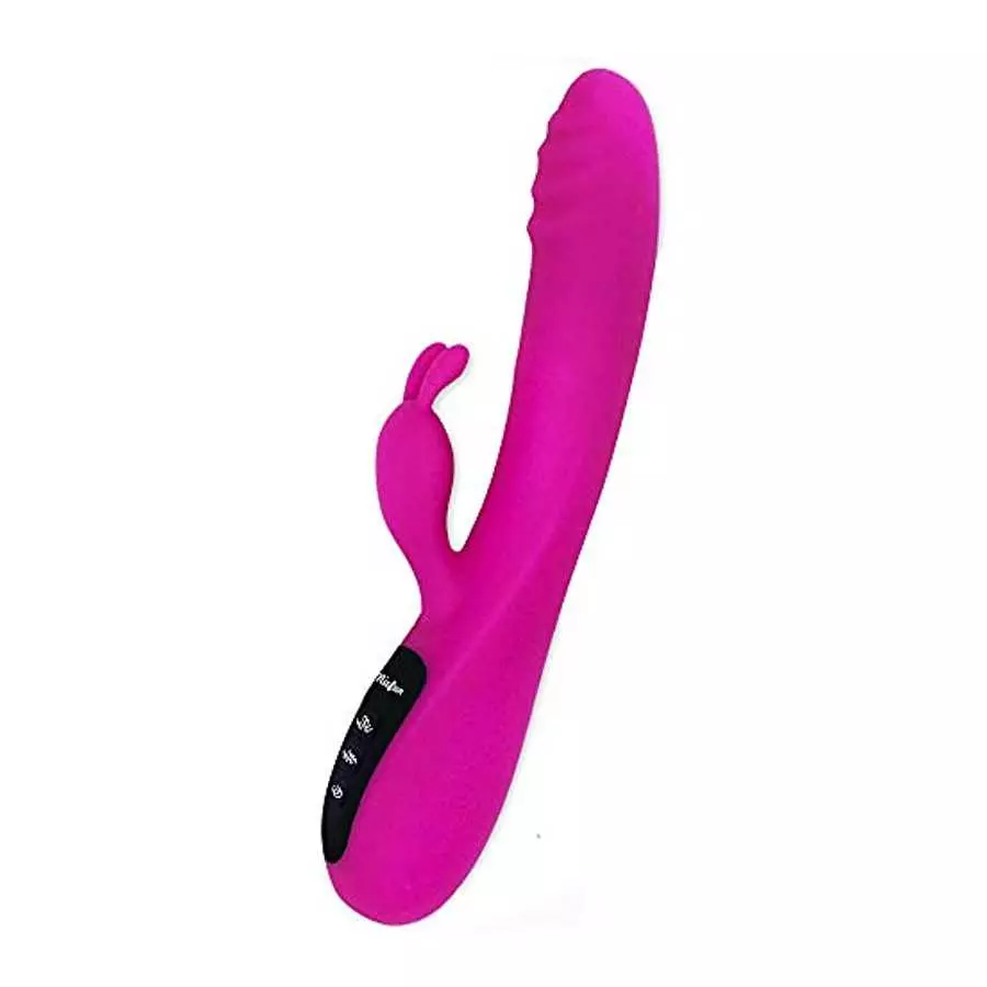 Mixfun Rabbit Vibrator Dildo G Spot vibrators with Bunny Ears for Clitoris Stimulation Waterproof Sexy Toys Clit Stimulator with Mixfun Rabbit Vibrator Dildo G Spot vibrators with Bunny Ears for Clitoris Stimulation Waterproof Sexy Toys Clit Stimulator with