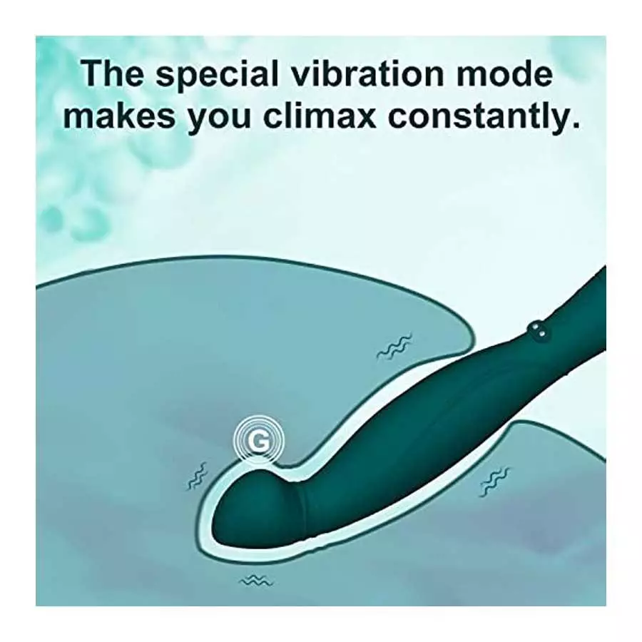 OOXOO G Spot Vibrator for Women, Finger Vibrator Sex Stimulator Tits Clits Clitoris Anal Stimulation Massager, 10 Vibration Mode