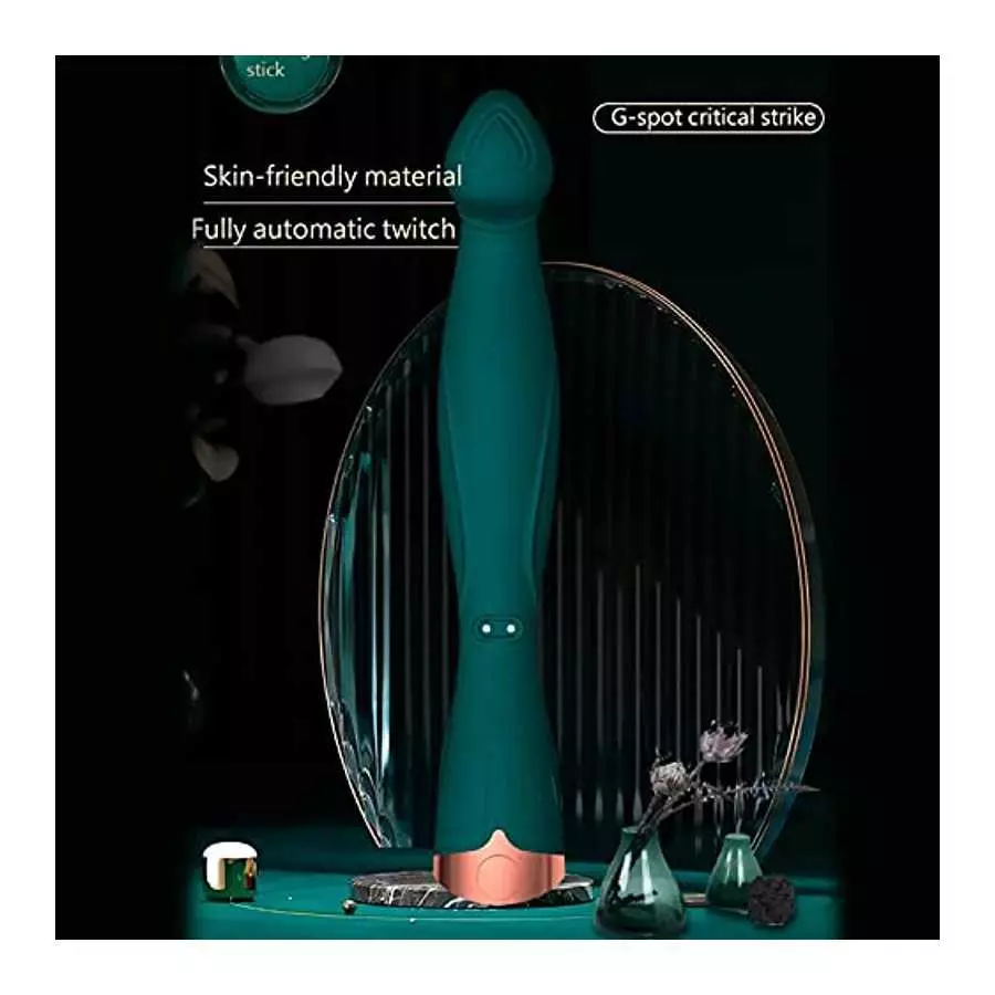 OOXOO G Spot Vibrator for Women, Finger Vibrator Sex Stimulator Tits Clits Clitoris Anal Stimulation Massager, 10 Vibration Mode