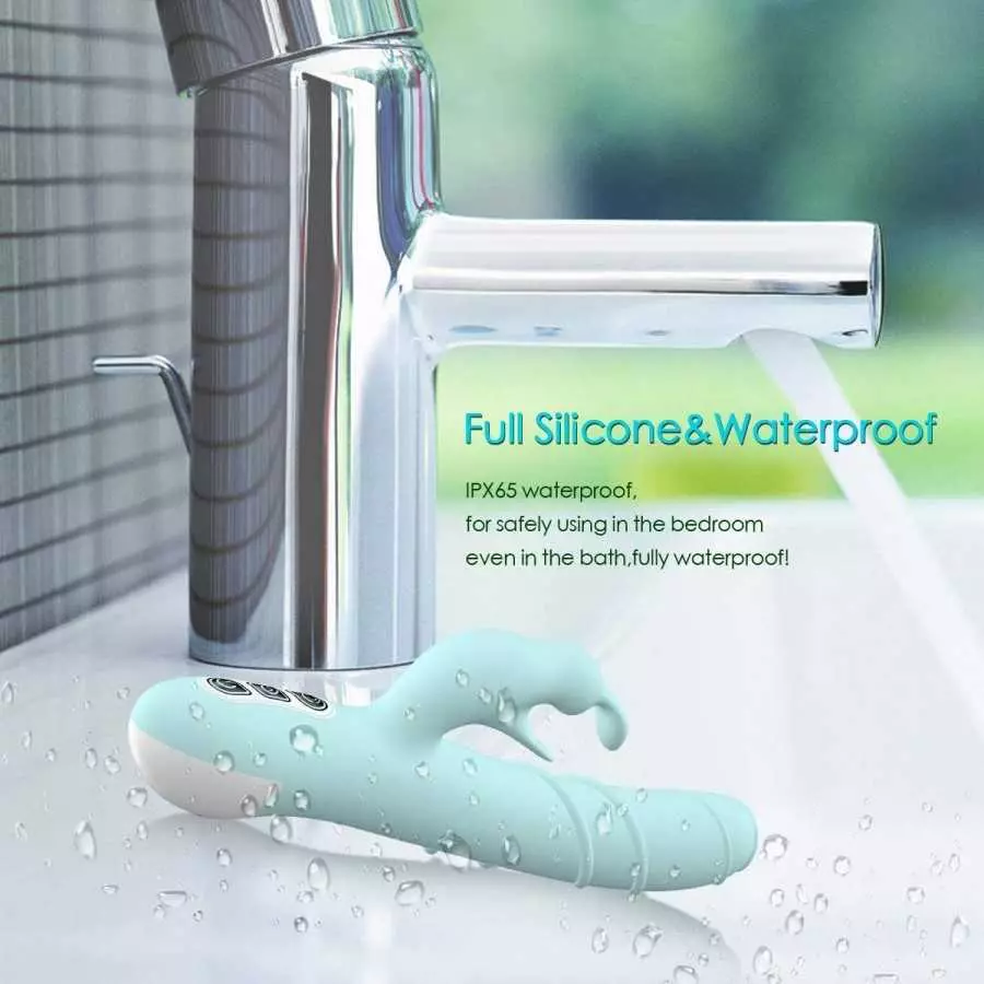 G Spotstimulator Rabbit Massager- Oilei Khalifa - Quiet - Clitoral Stimulator - Rotational - Vibrator Vibradorsez para Mujer (Pu