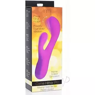 Inmi Come Hither Pro Moving Head Silicone Rabbit Vibrator