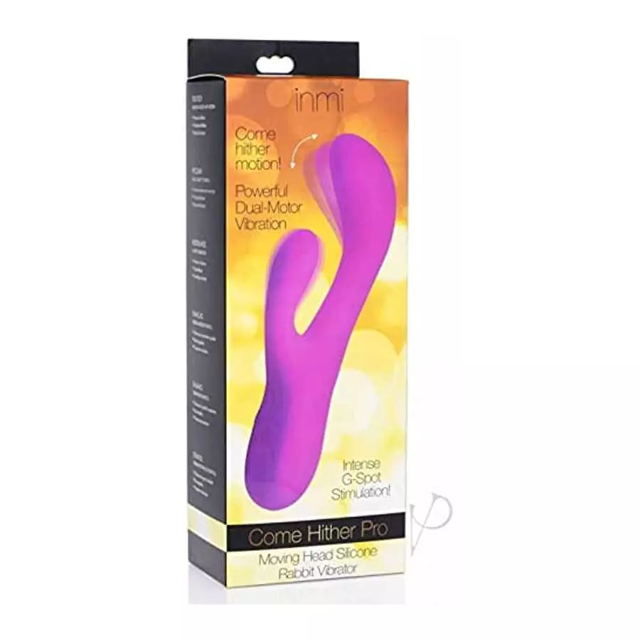 Inmi Come Hither Pro Moving Head Silicone Rabbit Vibrator Inmi Come Hither Pro Moving Head Silicone Rabbit Vibrator