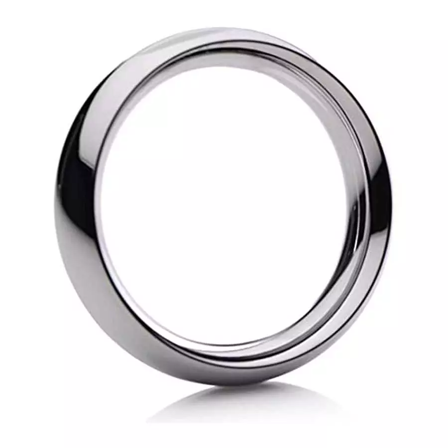 Stainless Steel Cock Ring - 2.25 Inches