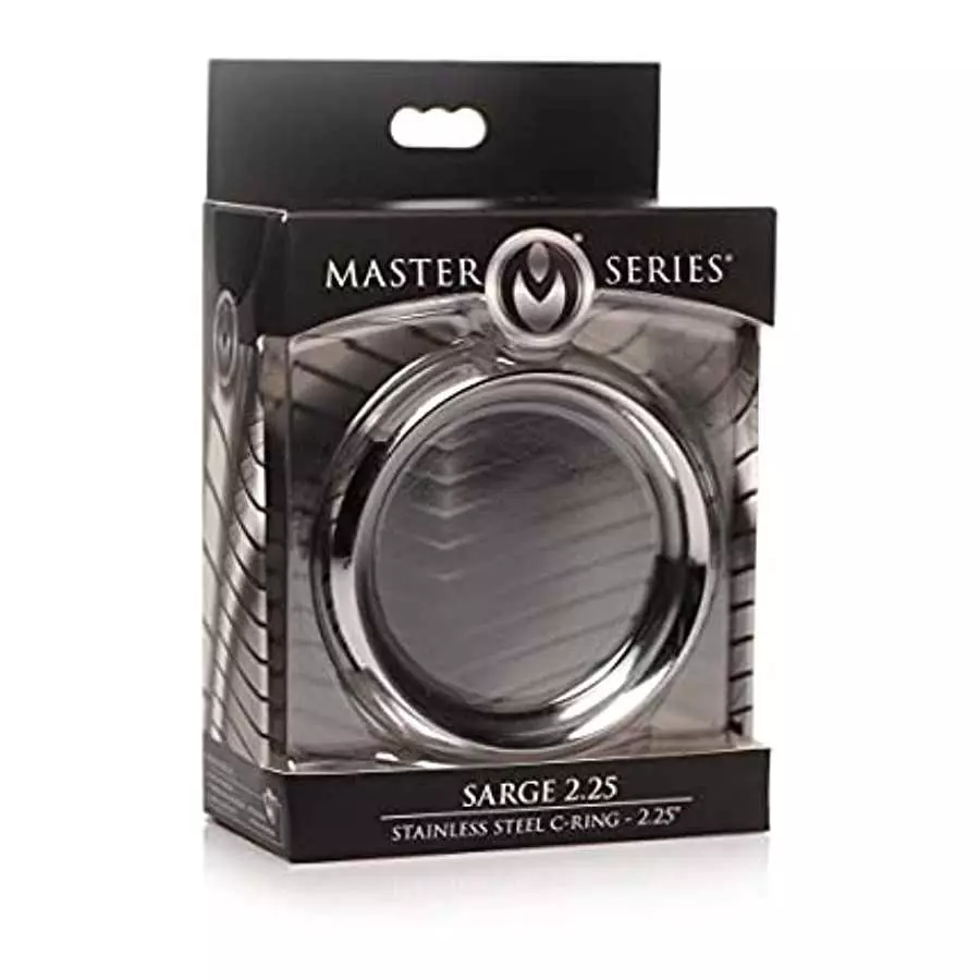 Stainless Steel Cock Ring - 2.25 Inches