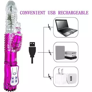 MASVSAM Realistic Rabbit Vibrator with 12 Powerful Vibrations for Adult Female,Women,Rechargeable and Waterproof Female Vibratin MASVSAM Realistic Rabbit Vibrator with 12 Powerful Vibrations for Adult Female,Women,Rechargeable and Waterproof Female Vibratin