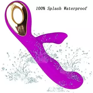 Leseox G-spot Rabbit Vibrator Dildo Adult Toys, Rechargeable Vibrating Massager for Clitoris Nipples Vagina Stimulation, 10 Powe Leseox G-spot Rabbit Vibrator Dildo Adult Toys, Rechargeable Vibrating Massager for Clitoris Nipples Vagina Stimulation, 10 Powe