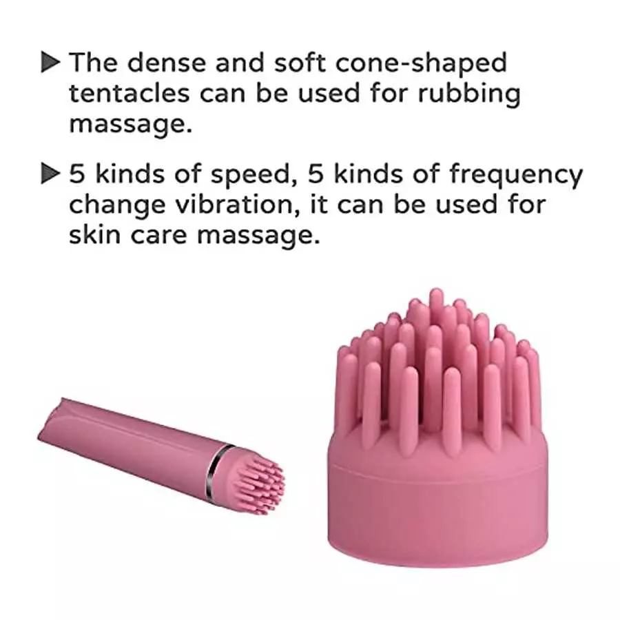 LoveTime Rabbit Vibrator with 3 Head Attachments for Clitoris Stimulation, 10 Vibration Modes Waterproof Rechargeable Massage fo
