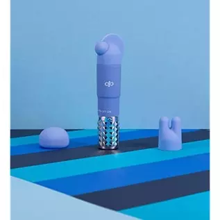 Rose Revitalize Massage Kit - Massager, Clitoral, External Massager Vibrator - 3 Ultrasilk Smooth Puria Silicone Attachments for