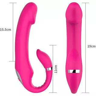 Btrenea Strap Dildo Vibrator Adult Toy for G Spot and Clit Stimulation, Silent, Waterproof, Heated, with 10 Vibration Modes, Rec Btrenea Strap Dildo Vibrator Adult Toy for G Spot and Clit Stimulation, Silent, Waterproof, Heated, with 10 Vibration Modes, Rec