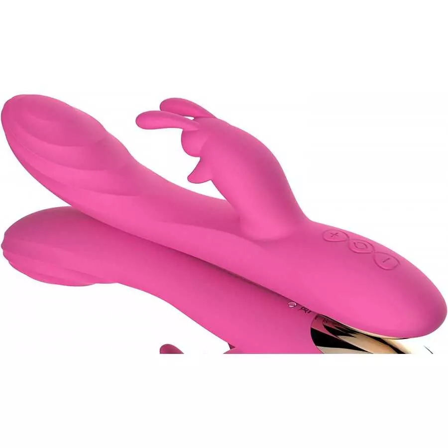 Xsinkom Rabbit Vibrator for Women Purple Thrusting Vibrator Rabbit with 10 Vibrating Modes Dildo Vibrator Massager Clitorals Sti