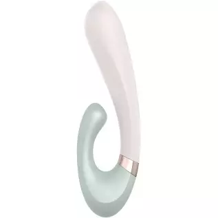 Satisfyer Heat Wave Rabbit Vibrator with Warming Function and App Control - G-Spot and Clitoris Stimulation, Heated Vibrating Di Satisfyer Heat Wave Rabbit Vibrator with Warming Function and App Control - G-Spot and Clitoris Stimulation, Heated Vibrating Di