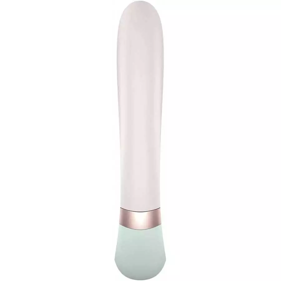 Satisfyer Heat Wave Rabbit Vibrator with Warming Function and App Control - G-Spot and Clitoris Stimulation, Heated Vibrating Di