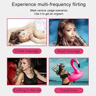OOXOO Octopus Massager, Rose Sex Toys for Clitoris G-spot Stimulation, Waterproof Dildo Vibrator, with 10 Vibration Modes, Adult