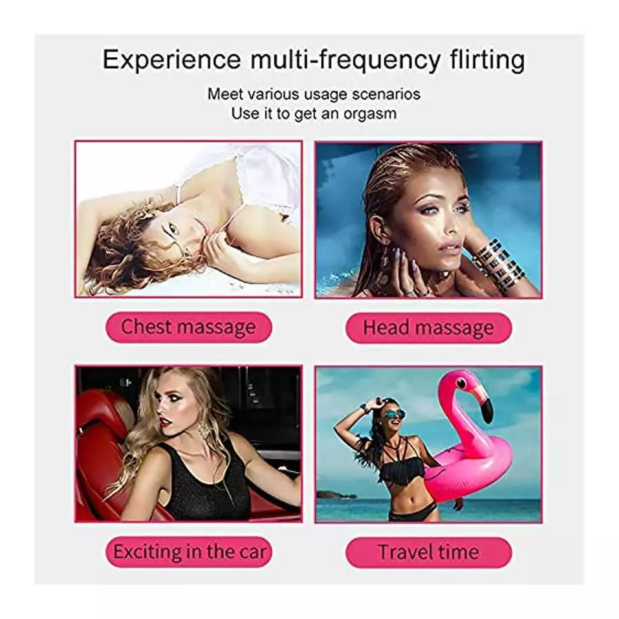 OOXOO Octopus Massager, Rose Sex Toys for Clitoris G-spot Stimulation, Waterproof Dildo Vibrator, with 10 Vibration Modes, Adult