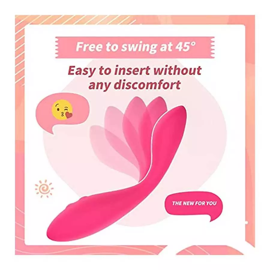 YAAWAA G Spot Rabbit Vibrator Clitoris Stimulator, 10 Vibrations Modes Sex Toy, Silicone Powerful Vibrator Vaginal Anal Dildo Ma