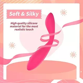 YAAWAA G Spot Rabbit Vibrator Clitoris Stimulator, 10 Vibrations Modes Sex Toy, Silicone Powerful Vibrator Vaginal Anal Dildo Ma