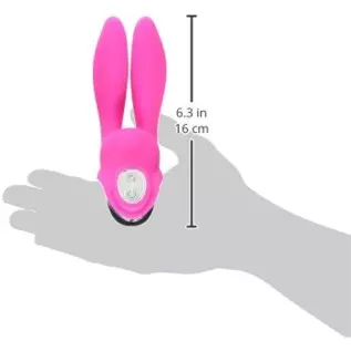 Vogue 7 Mode Soft Silicone Rabbit Ear Vibrator