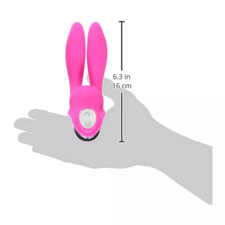 Vogue 7 Mode Soft Silicone Rabbit Ear Vibrator