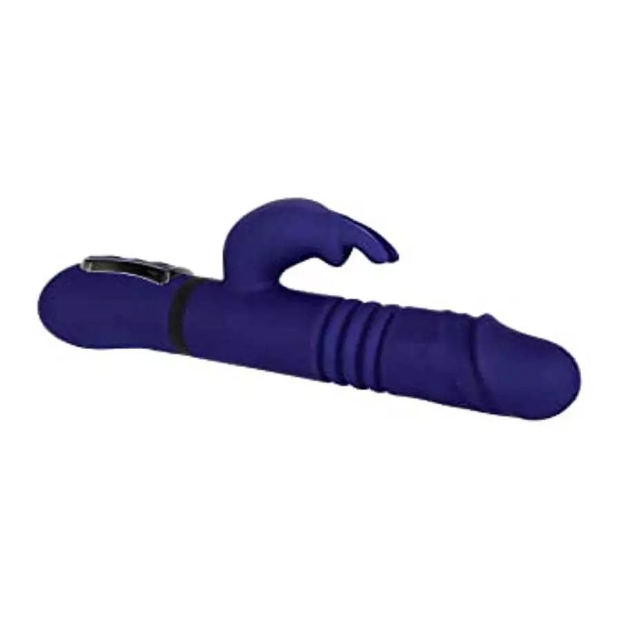 Evolved Novelties - Gender X - All in One Rechargeable Silicone Rabbit Vibrator - Purple