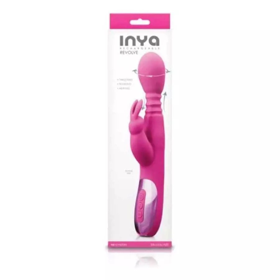 INYA - Revolve - Rabbit Style Vibrator (Pink)