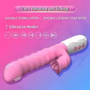 ADAMEEWAA Rabbit Vibrator Dildo for Women, Double Tongue Clitorial Licking Vibrator, Stimulator for Women Vibrating Machine(Purp ADAMEEWAA Rabbit Vibrator Dildo for Women, Double Tongue Clitorial Licking Vibrator, Stimulator for Women Vibrating Machine(Purp