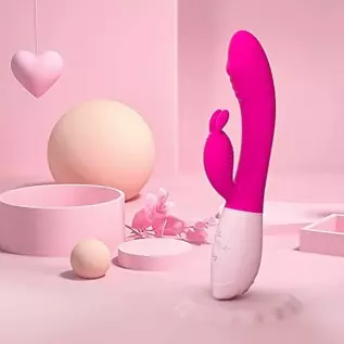 Lxxve Female Vibrator Available, Rechargeable Massage Wand Vibrator Waterproof,5 Vibration Modes of G-spot Penis, Pink Rabbit Vi Lxxve Female Vibrator Available, Rechargeable Massage Wand Vibrator Waterproof,5 Vibration Modes of G-spot Penis, Pink Rabbit Vi