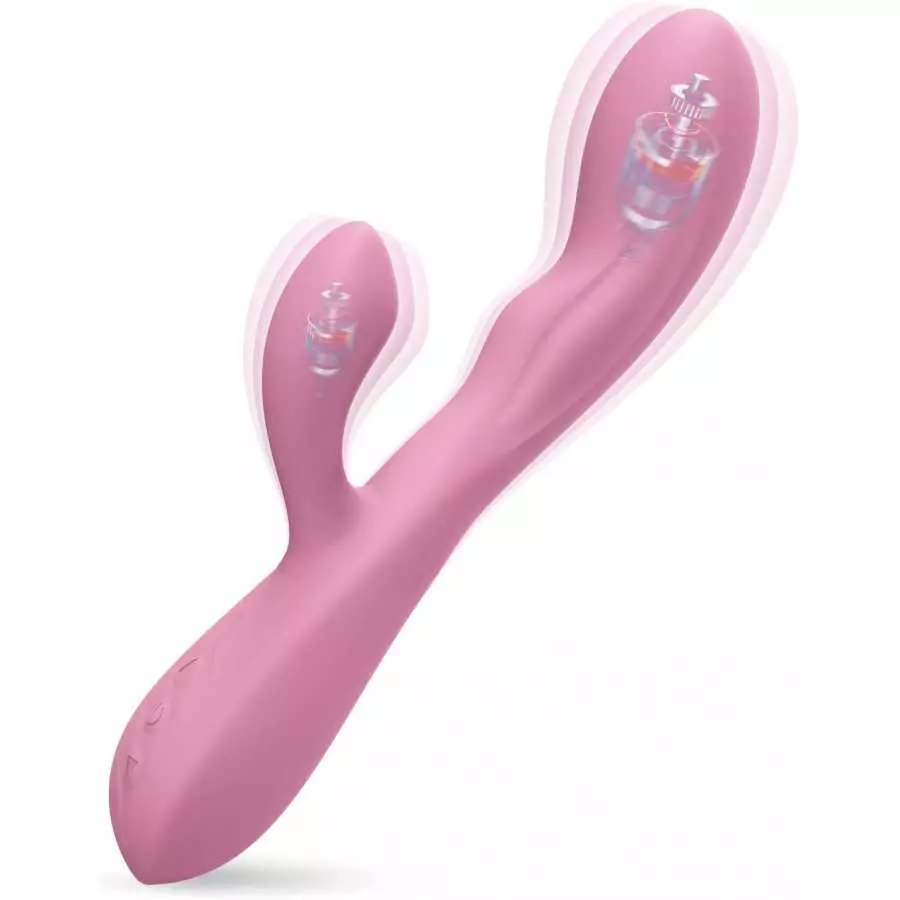 Rabbit Vibrator Adult Sensory Toys Sex Dildo Vibrator for Women, Dildo Vibrator with 10 Powerful Vibrations and Heating Function