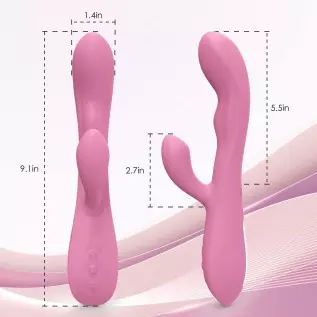 Rabbit Vibrator Adult Sensory Toys Sex Dildo Vibrator for Women, Dildo Vibrator with 10 Powerful Vibrations and Heating Function Rabbit Vibrator Adult Sensory Toys Sex Dildo Vibrator for Women, Dildo Vibrator with 10 Powerful Vibrations and Heating Function