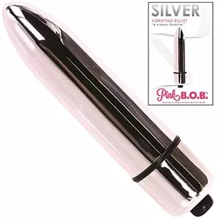 Silver Bullet Vibrator Compact Vibrating Massager Discreet Sex Toy Silver Bullet Vibrator Compact Vibrating Massager Discreet Sex Toy