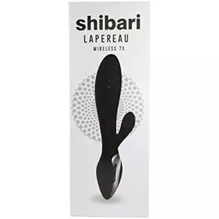 SHIBARI Lapereau Wireless Rabbit Vibrator, 7X, Black