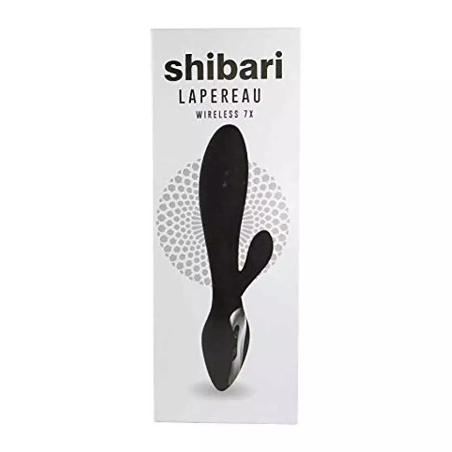 SHIBARI Lapereau Wireless Rabbit Vibrator, 7X, Black SHIBARI Lapereau Wireless Rabbit Vibrator, 7X, Black