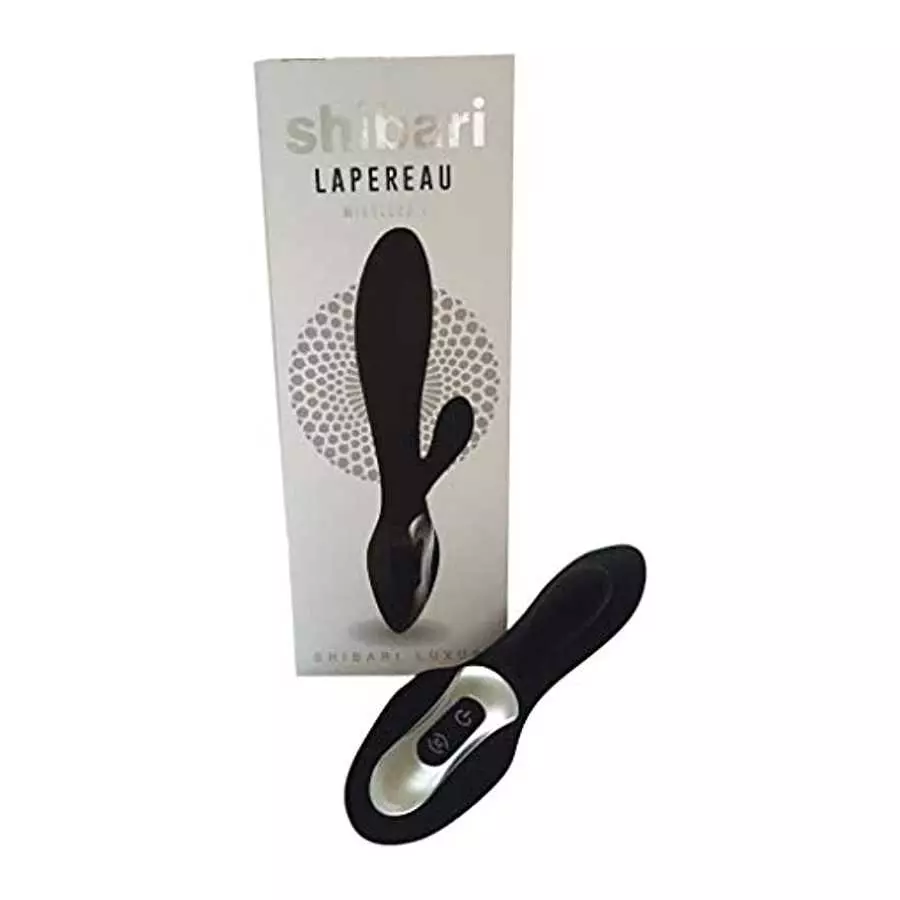 SHIBARI Lapereau Wireless Rabbit Vibrator, 7X, Black