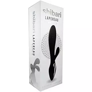 SHIBARI Lapereau Wireless Rabbit Vibrator, 7X, Black SHIBARI Lapereau Wireless Rabbit Vibrator, 7X, Black
