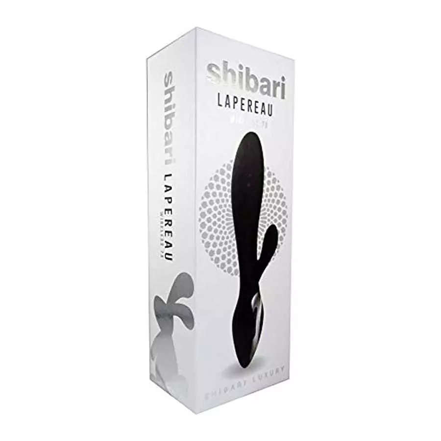 SHIBARI Lapereau Wireless Rabbit Vibrator, 7X, Black