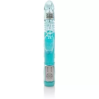 CalExotics Dazzle Xtreme Thruster – Thrusting 12 Function Rabbit Vibrator - Waterproof Vibe Sex Toys for Couples – Luxury Adult 