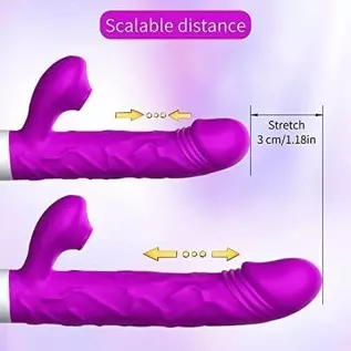 G Spot Rabbit Vibrator with Heating Function, Sex Toys for Clitoris G-spot Stimulation,Waterproof Dildo Vibrator with 9 Powerful G Spot Rabbit Vibrator with Heating Function, Sex Toys for Clitoris G-spot Stimulation,Waterproof Dildo Vibrator with 9 Powerful