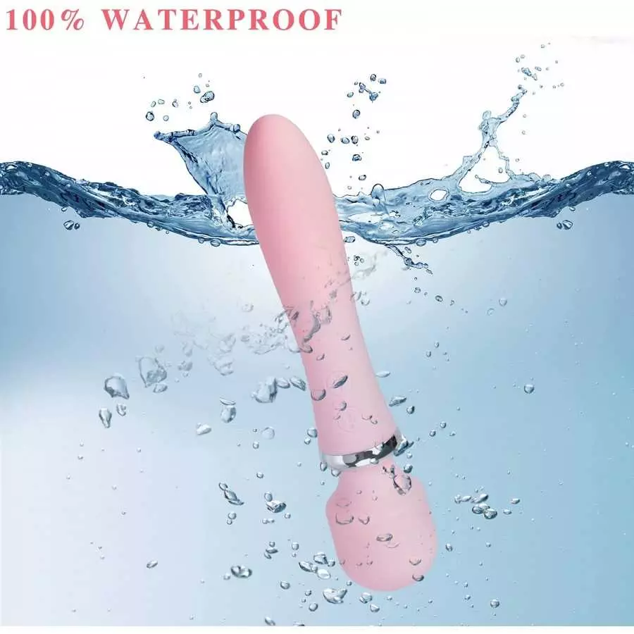 TOMAZON Massager Vibrator, Handheld Wireless Adult Sex Toys, Quiet & Waterproof, G-spot Clitoris Stimulator with 10 Powerful Vib