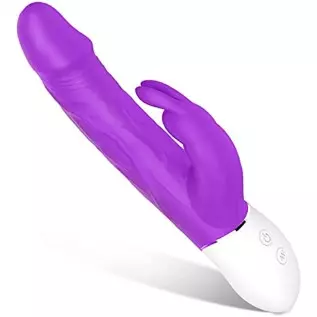 Adults Rabbit Vibrator with 9 Strong Vibration Modes, Waterproof & Rechargeable Toys for Adult Women
