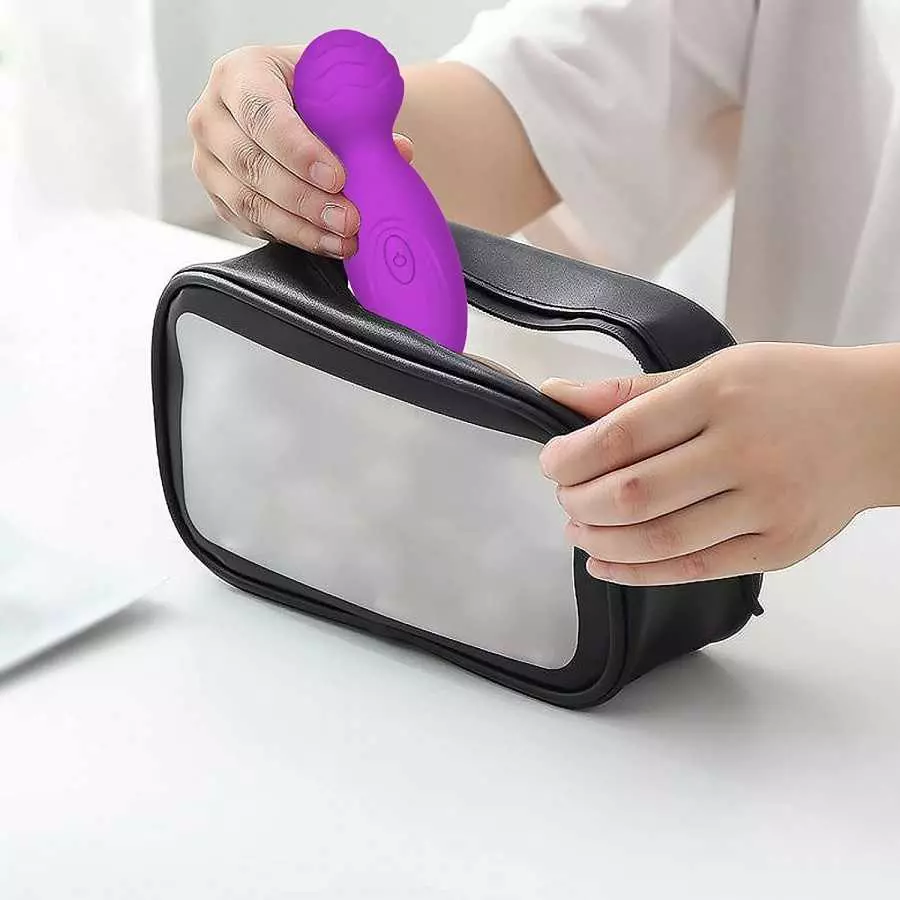 Personal Mini Massager, 10 Frequency Handheld Massager, Cordless Mini Muscle Tension Massager, Waterproof Massage Tool, USB Char