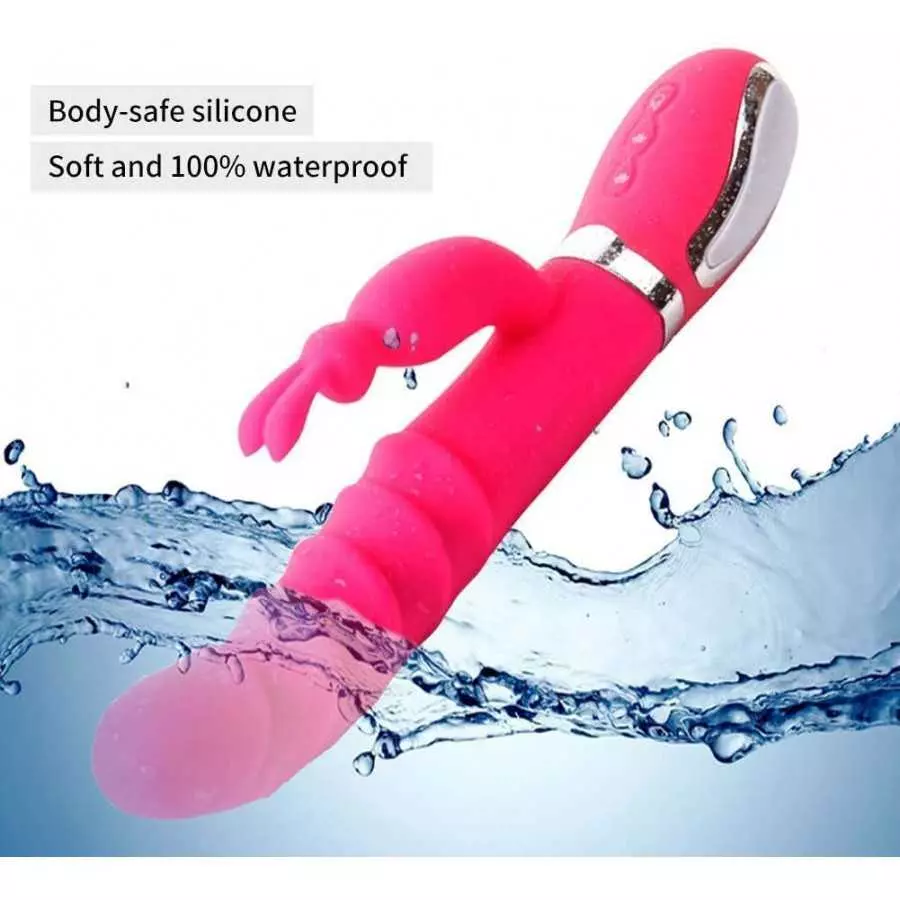 G Spot Rabbit Vibrator with Heating Function,Sex Toys for Clitoris,Waterproof Dildo Vibrator with 9 Powerful Vibrations Dual Mot G Spot Rabbit Vibrator with Heating Function,Sex Toys for Clitoris,Waterproof Dildo Vibrator with 9 Powerful Vibrations Dual Mot