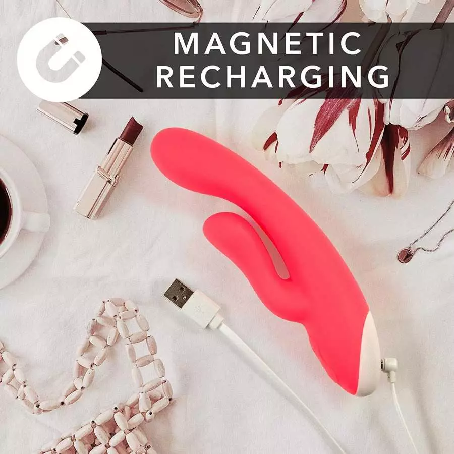 Blush Hop Trix - Pleasure Massager for Women - Wireless Silicone Rabbit Vibrator Dildo - Personal Adult Sex Toy - Female and Cou