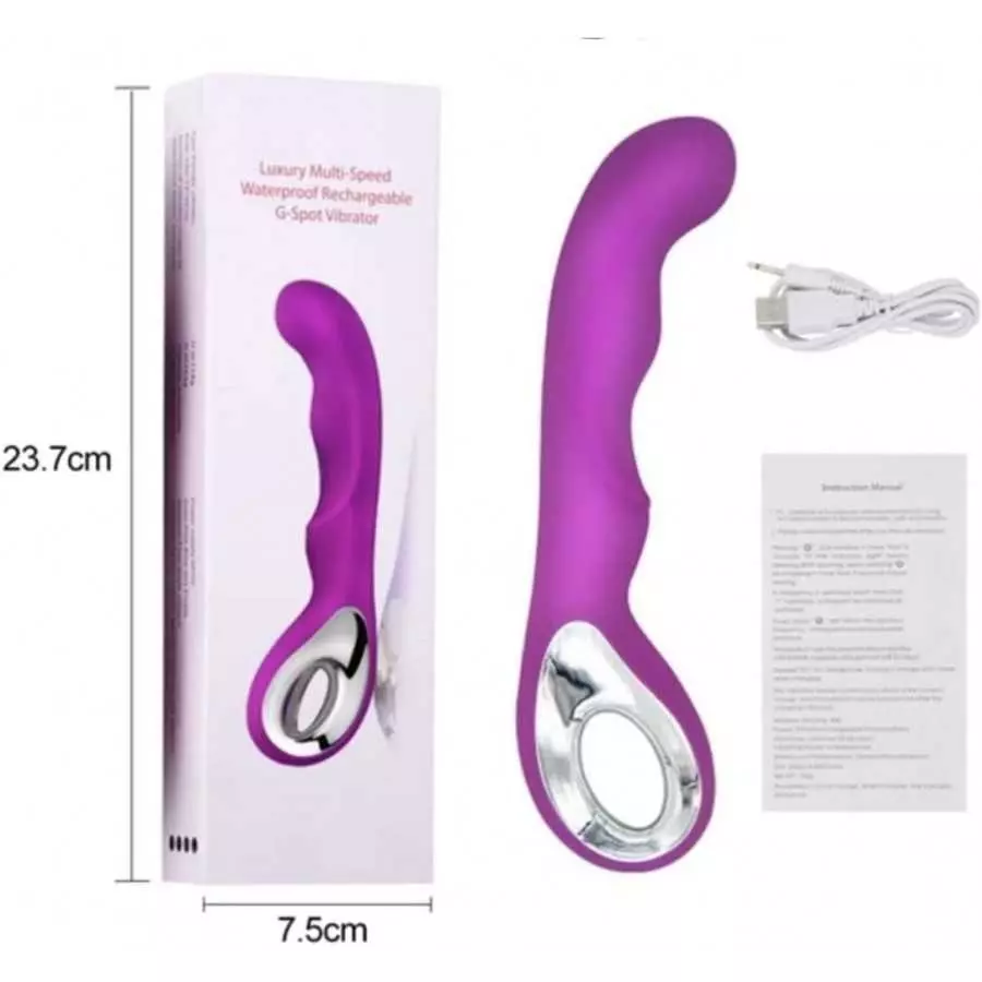 Dildo Adult Sensory Toys for Woman - 10 speeds & Patterns - 100% Waterproof - USB Rechargeable - High Grade Medical Silicone, Pu