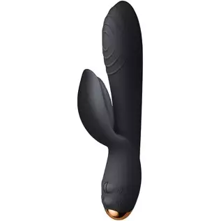 Rocks Off Every Girl Rabbit Vibrator - Black