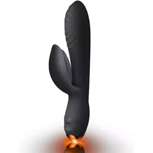 Rocks Off Every Girl Rabbit Vibrator - Black Rocks Off Every Girl Rabbit Vibrator - Black